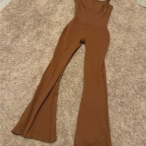 Brown Jumpsuit
